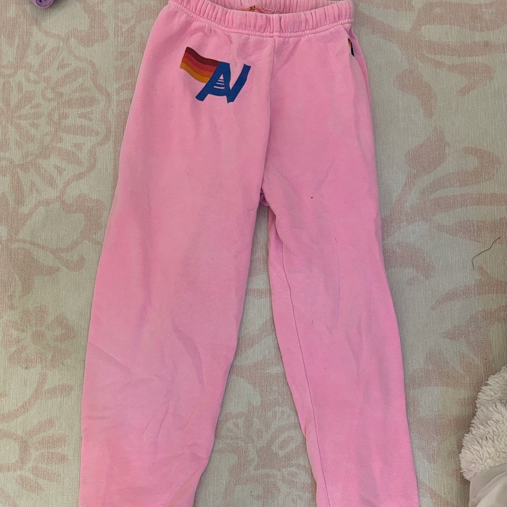 Aviator Nation Pink Sweatpants
